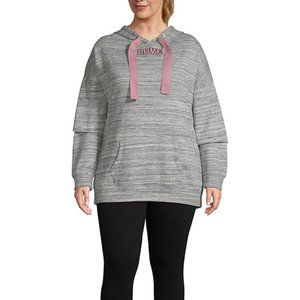 NWT Miss Chievous Plus  Hooded Neck Long Sleeve